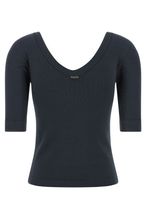 Футболка Monile Blue BRUNELLO CUCINELLI M0TC8FX220C7186 Футболка Monile Blue BRUNELLO CUCINELLI M0TC8FX220C7186