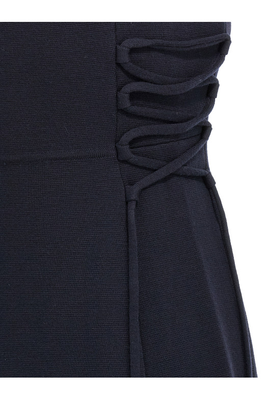 Платье «Delfi» синего цвета 2521326022600003