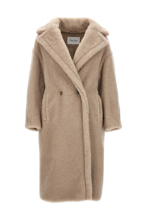 'Tedgirl - Teddy Bear Icon' coat Gray