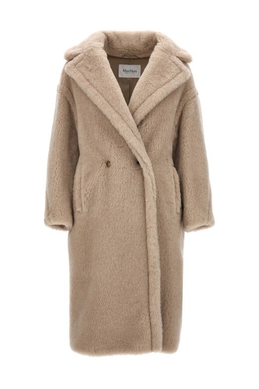 'Tedgirl - Teddy Bear Icon' coat Gray