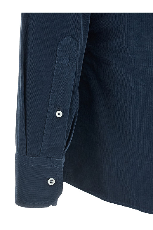 Corduroy shirt Blue