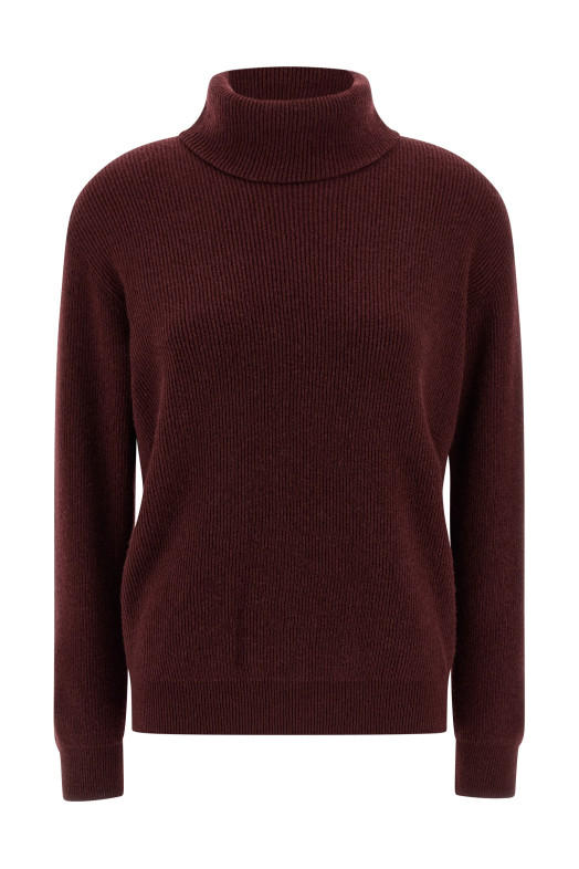 Свитер с высоким воротником English Coast, бордовый BRUNELLO CUCINELLI M12175403C9663 Свитер с высоким воротником English Coast, бордовый BRUNELLO CUCINELLI M12175403C9663