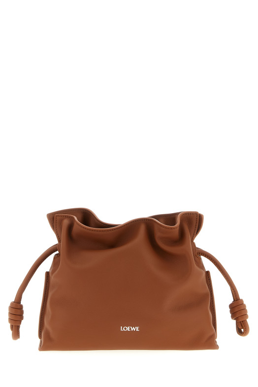 'Flamenco' mini clutch Brown 'Flamenco' mini clutch Brown