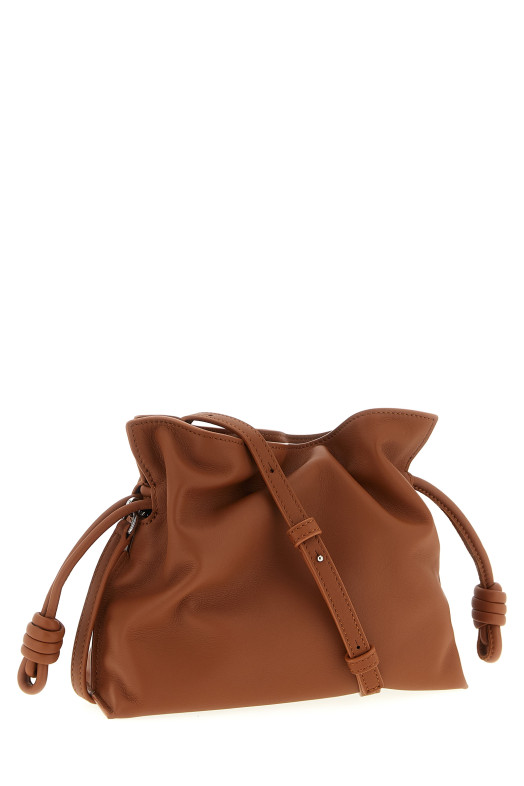 'Flamenco' mini clutch Brown 'Flamenco' mini clutch Brown