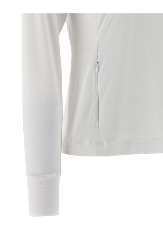 'Precious Half Zip' sweater White