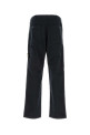 Navy blue stretch cotton pant Black STONE ISLAND (310003510)