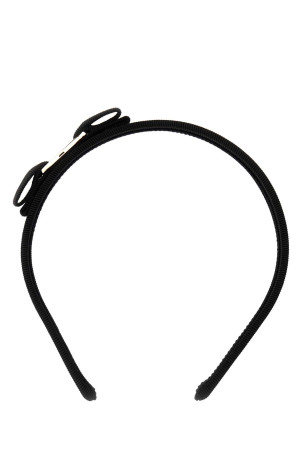 Black fabric hairband SALVATORE FERRAGAMO (344311572738) Black fabric hairband SALVATORE FERRAGAMO (344311572738)
