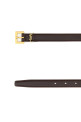 Brown leather belt SAINT LAURENT (554465BOO0W) Brown leather belt SAINT LAURENT (554465BOO0W)