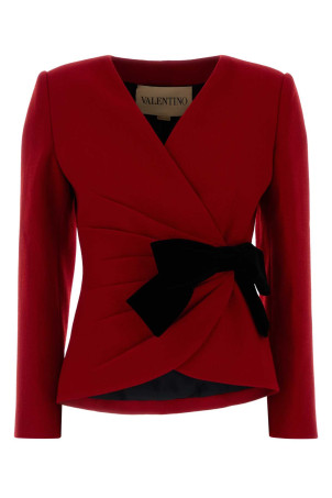 Red wool blazer VALENTINO GARAVANI (7B0CE5209Q0)