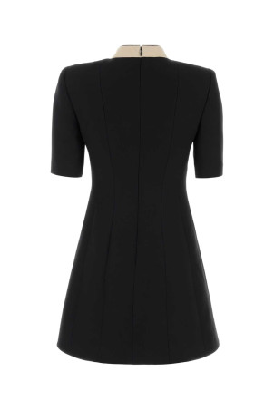 Black wool blend mini dress VALENTINO GARAVANI (7B0VAGH61CF)