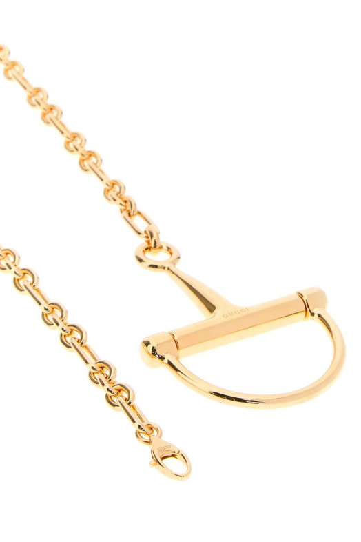 Gold metal necklace GUCCI (850374I4600) Gold metal necklace GUCCI (850374I4600)