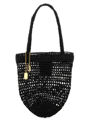 Black raffia small Summer Banana shopping bag CHLOE (CH25AS903P08) Black raffia small Summer Banana shopping bag CHLOE (CH25AS903P08)