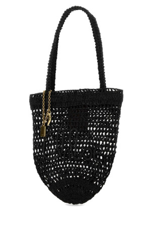 Black raffia small Summer Banana shopping bag CHLOE (CH25AS903P08) Black raffia small Summer Banana shopping bag CHLOE (CH25AS903P08)