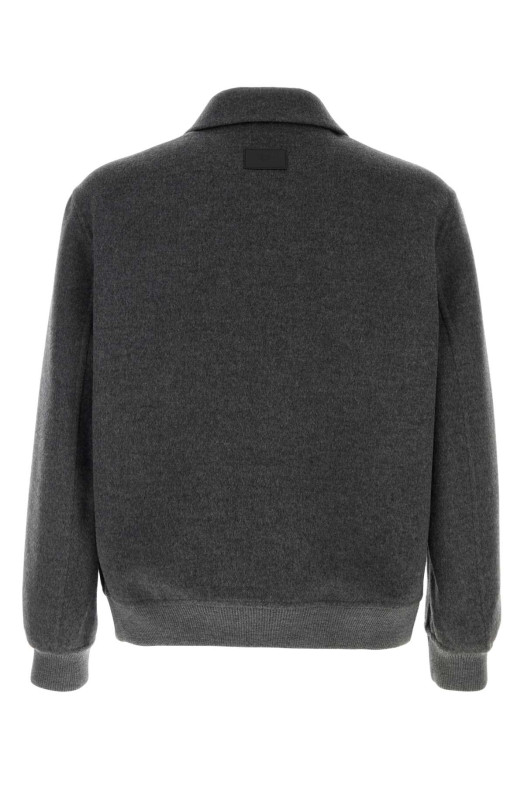 Dark grey wool blend jacket FENDI (FW1413AVIX) Dark grey wool blend jacket FENDI (FW1413AVIX)