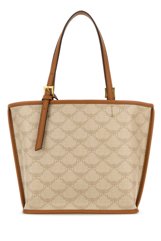 Printed canvas mini Himmel shopping bag MCM (MWPESAC02)