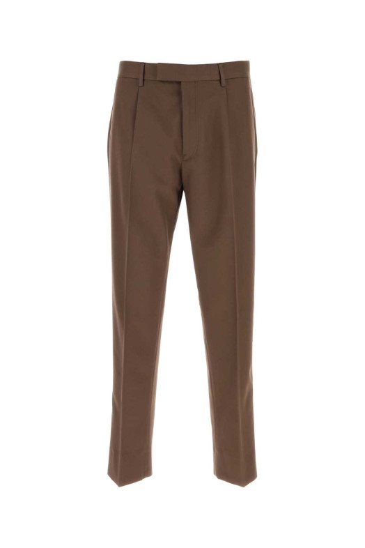 Brown cotton blend pant ZEGNA (RUGI04A2TP45) Brown cotton blend pant ZEGNA (RUGI04A2TP45)