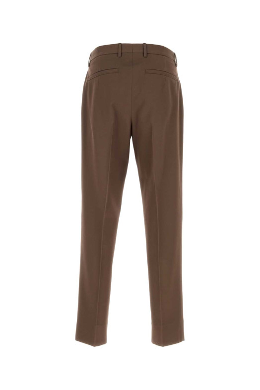 Brown cotton blend pant ZEGNA (RUGI04A2TP45) Brown cotton blend pant ZEGNA (RUGI04A2TP45)