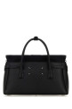Black leather 5AC East West handbag MAISON MARGIELA (SB2WD0076P4348)