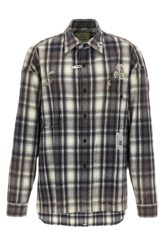 'Vintage Like' shirt Black-grey 'Vintage Like' shirt Black-grey