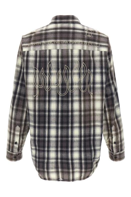 'Vintage Like' shirt Black-grey 'Vintage Like' shirt Black-grey