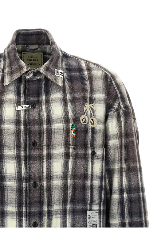 'Vintage Like' shirt Black-grey 'Vintage Like' shirt Black-grey