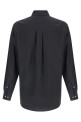 Cotton silk shirt Gray