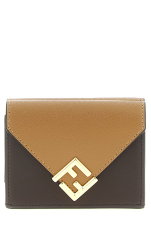 'Mini tri-fold FF Diamonds' wallet Brown 'Mini tri-fold FF Diamonds' wallet Brown