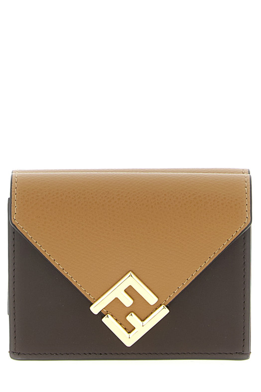 'Mini tri-fold FF Diamonds' wallet Brown 'Mini tri-fold FF Diamonds' wallet Brown
