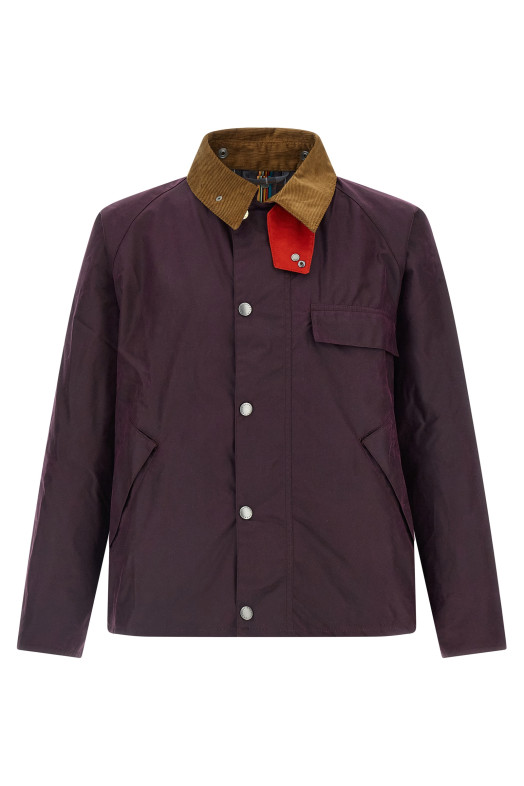Paul Smith Loves Barbour 'Transport' jacket Purple