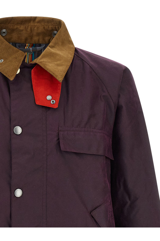 Paul Smith Loves Barbour 'Transport' jacket Purple