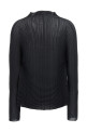 'Wooly Pleats' cardigan Black