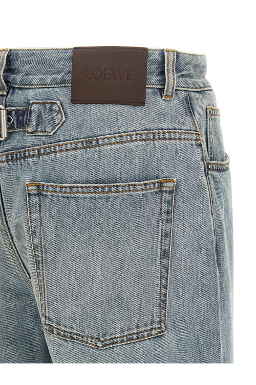 Джинсы с ремнем Синие LOEWE H526Y11X895570