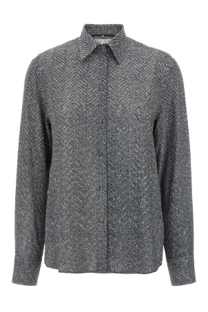 Rhinestone shirt Gray Rhinestone shirt Gray