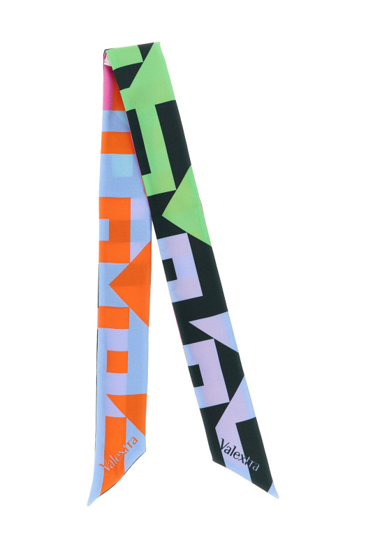 'Love Lines' silk ribbon Multicolor 'Love Lines' silk ribbon Multicolor