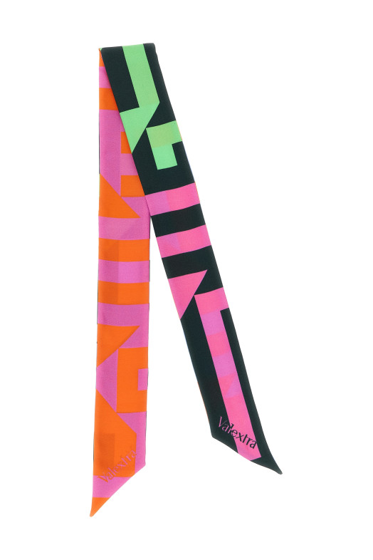 'Love Lines' silk ribbon Multicolor 'Love Lines' silk ribbon Multicolor