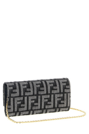 'Baguette' chain wallet  Black 'Baguette' chain wallet  Black