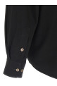 Viscose wool shirt Black