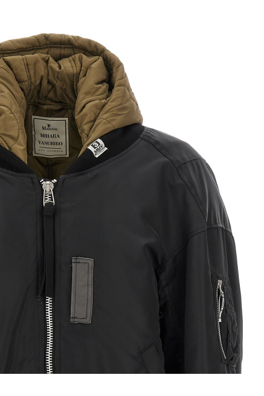 'Flight' bomber jacket Black 'Flight' bomber jacket Black