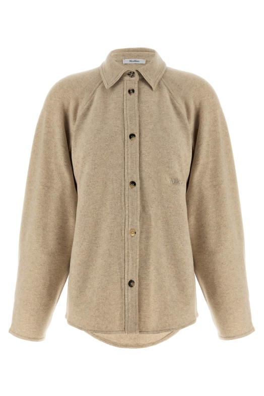 'Ceci' overshirt Beige
