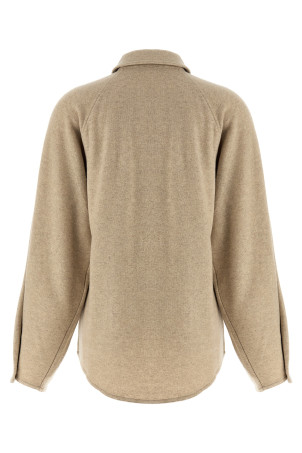 'Ceci' overshirt Beige 'Ceci' overshirt Beige