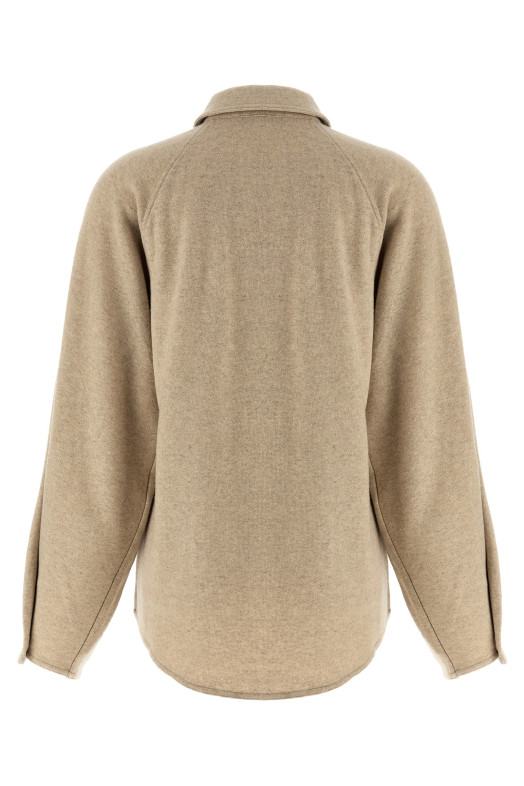 'Ceci' overshirt Beige