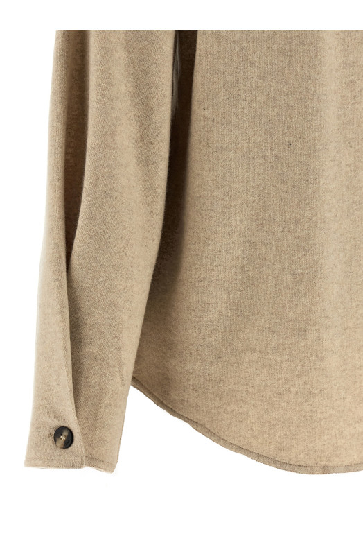 'Ceci' overshirt Beige