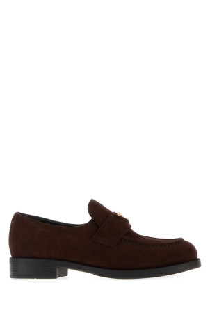 Dark brown suede loafers PRADA (1D329NFDD25103) Dark brown suede loafers PRADA (1D329NFDD25103)