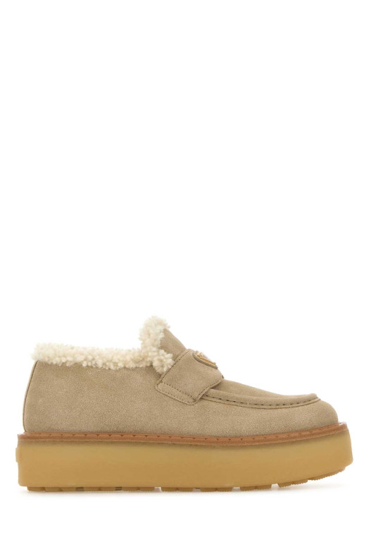 Sand suede loafers PRADA (1D717NFZD50JFT) Sand suede loafers PRADA (1D717NFZD50JFT)