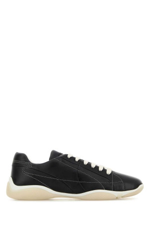 Black nappa leather sneakers PRADA (2EE429FG000038) Black nappa leather sneakers PRADA (2EE429FG000038)