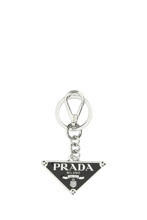 Black metal key ring Black PRADA (2PS05766A) Black metal key ring Black PRADA (2PS05766A)