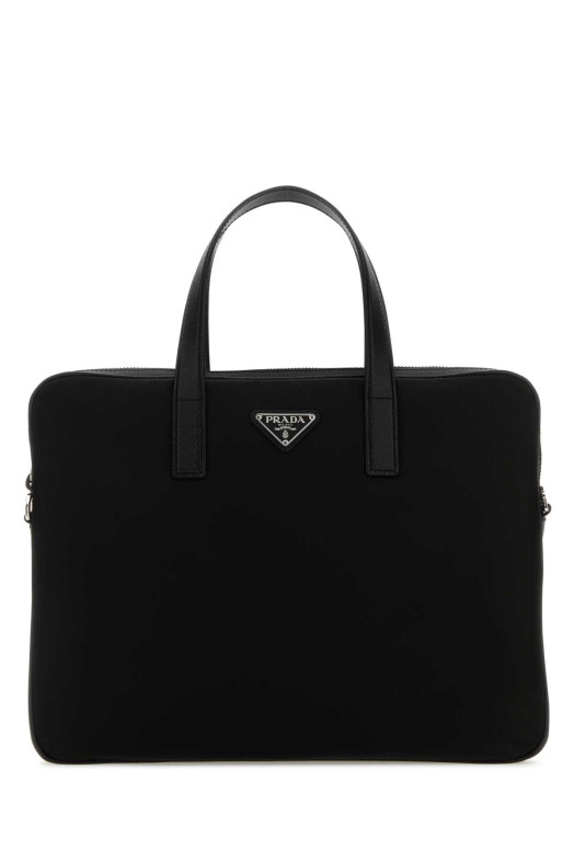 Black Re-Nylon briefcare Black PRADA (2VE368VXOM2DMH) Black Re-Nylon briefcare Black PRADA (2VE368VXOM2DMH)