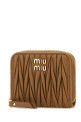 Camel leather coin purse MIU MIU (5MM268AFPP) Camel leather coin purse MIU MIU (5MM268AFPP)