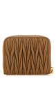 Camel leather coin purse MIU MIU (5MM268AFPP) Camel leather coin purse MIU MIU (5MM268AFPP)