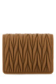 Camel leather wallet MIU MIU (5MV204AFPP) Camel leather wallet MIU MIU (5MV204AFPP)